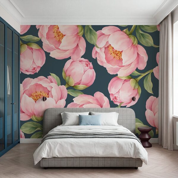 Fotobehang Prachtige bloemen in zachte roze tinten (Artikelnummer: t01096v3) Fotobehang Prachtige bloemen in zachte roze tinten (Artikelnummer: t01096v3)