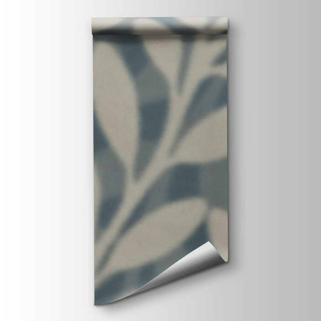 Fotobehang Bladmotief op een grijze achtergrond (Artikelnummer: t01067) Fotobehang Bladmotief op een grijze achtergrond (Artikelnummer: t01067)