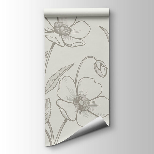 Fotobehang Assortiment bloemen en planten (Artikelnummer: t01071)