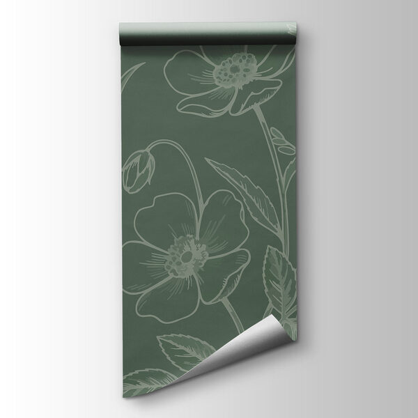 Fotobehang Assortiment bloemen en planten (Artikelnummer: t01071v1)